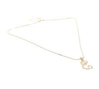 RVHAOODI collier pendentif en zircone lettre initial nom délicat colliers pendentifs pour femmes bijoux pour filles Colliers pour adolescents Collier féminin pendentif en strass cuivre