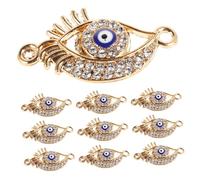 RVHAOODI Collier Pendentif Mauvais Œil Fait Main Pour La Fabrication De Bijoux Breloques En Perles Décation Chic Mauvais Œil