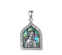 RVHAOODI Cross Pendants Necklace Blue Colorful Pendant Fashion Jewelry For n