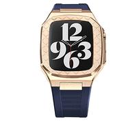 RVHAOODI Ensemble de modification de boîtier et de bracelet de montre en acier inoxydable, pour bracelet 44 mm 45 mm 9 8 7 6 5 4 SE Series pour homme et femme