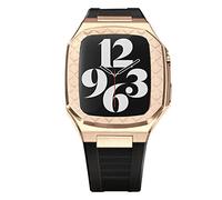 RVHAOODI Ensemble de modification de boîtier et de bracelet de montre en acier inoxydable, pour bracelet 44 mm 45 mm 9 8 7 6 5 4 SE Series pour homme et femme