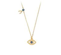 RVHAOODI Evil Eye Necklace, Sapphire Necklace for Women, Evil Eye Pendant, Gift for Her