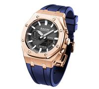 RVHAOODI GA2100 MOD Kit pour GA-B2100 Boîtier de montre en métal Bracelet en silicone 316 en acier inoxydable modifié Accessoires Bracelet Bezel bands, taille unique, Agate