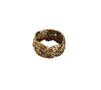 RVHAOODI Jewellery Men Vintage Punk For Creative Chain Weaving Handmade Party