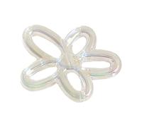 RVHAOODI Jewelry 5 Color 24.5mm Irregular Small Charm Pendants for Women Colorful Flower Jewelry Necklaces Making Findings Girl jewelry