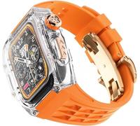 RVHAOODI Kit de bracelet de montre transparent en pour 2 8/7/6/5/4/SE, 49 mm, 45 mm, 44 mm