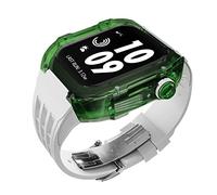 RVHAOODI Kit de modification de bracelet en transparent pour montre 44 mm 45 mm 8/7/6/5/4/SE Series