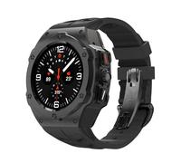 RVHAOODI Kit de Modification en alliage pour Galaxy Watch 7, boîtier métallique de 47MM pour Galaxy Watch 7, bracelet en fluoré, Kit de bricolage, bracelets de montre
