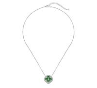 RVHAOODI Leaf for Women Girl White Blue Red Green Lucky Chain Jewelry Anniversary Valentine's Day Gifts