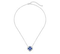 RVHAOODI Leaf for Women Girl White Blue Red Green Lucky Chain Jewelry Anniversary Valentine's Day Gifts