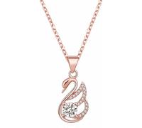 RVHAOODI Men, Chains Jewelry Men Pendant Decorated Short Swan Pendant Vintage Wedding Party