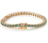 RVHAOODI Moissanite Tennis D Color Moissanite Diamond for S925 Sterling Silver Moissanite Bracelet