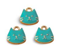 RVHAOODI Ornaments 10pcs Cute Animal Owl Charms Pendants for Making Necklace D.I.Y Bracelet s Findings Sculpture
