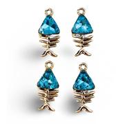 RVHAOODI Ornaments 10pcs Delicate Crystal Rhinestone Crown Charms for Making Necklace Pendants D.I.Y Bracelet s Supplies Sculpture