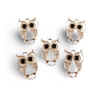 RVHAOODI Ornaments 10pcs Mix Cute Crystal Heart Charms for Making Animal Charms Pendant for D.I.Y Necklaces Gift Sculpture