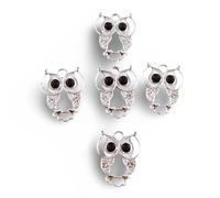 RVHAOODI Ornaments 10pcs Romantic Crystal Love Heart Charms for Making Cute Animal Pendants D.I.Y Necklace s Sculpture