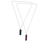 RVHAOODI Pendants,2pcs Mini Harmonica Necklace Adults Harmonica Adilt Toys Necklace Pendant Toys for Toys for Adults Harmonica for Childrens Toys Instrument Jewelry Resin Abs