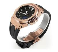 RVHAOODI Pour GA2100 Mod Kit Gen 3 Gen 4 Boîtier en acier inoxydable Bracelet de montre modifié Coque pour GA2110 Remplacement Gen4