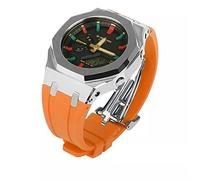 RVHAOODI Pour GA2100 Mod Kit Gen 3 Gen 4 Boîtier en acier inoxydable Bracelet de montre modifié Coque pour GA2110 Remplacement Gen4