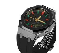 RVHAOODI Pour GA2100 Mod Kit Gen 3 Gen 4 Boîtier en acier inoxydable Bracelet de montre modifié Coque pour GA2110 Remplacement Gen4