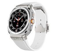 RVHAOODI Pour Galaxy montre Ultra Bracelet 47mm accessoires Fluororubber sport Bracelet pour Galaxy montre 7 Ultra bracelets de montre