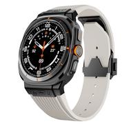 RVHAOODI Pour Galaxy montre Ultra Bracelet 47mm accessoires Fluororubber sport Bracelet pour Galaxy montre 7 Ultra bracelets de montre