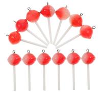 RVHAOODI Pte-Clés En Fme De Sucette Artificielle Breloques Pour La Fabrication De Bijoux Breloques En Fme De Chiffres Pte-Clés Pour Clés De Voiture Pte-Clés Mignon nements