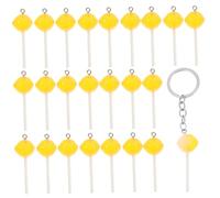 RVHAOODI Pte-Clés En Fme De Sucette Artificielle Breloques Pour La Fabrication De Bijoux Breloques En Fme De Chiffres Pte-Clés Pour Clés De Voiture Pte-Clés Mignon nements