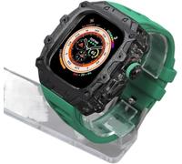 RVHAOODI Rm Style Boîtier en alliage transparent pour 2 49 mm Bracelet de montre en Accessoires de montre PC en métal pour montre IWatches 2 49 mm