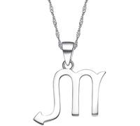 RVHAOODI SterlingNecklace,S925 SterlingFor Women Zodiac Signs Scorpio Accessory Zircon Gift Jewelry For Girls
