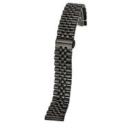 RVHAOODI Strap 12mm14mm16mm17mm18mm19mm20mm21mmStrap Metal Steel Strap Bracelet Hollow Arc Interface, With Tool Pin Replacement