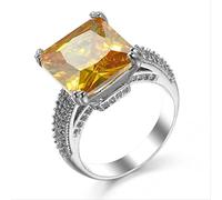 RVHAOODI Topaz GemEngagement Diamonds Fine Jewelry