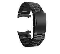 RVHAOODI Watch Strap Suitable for Width 18 Mm 20 Mm 22 Mm 24 Mm Stainless Steel Metal Strap Safety Buckle Replacement Bracelet/Silver/18Mm