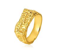 RVHAOODI Women Ring Band Vacuum Filled Simple Stack Finger Jewelry Gift Size 6-8