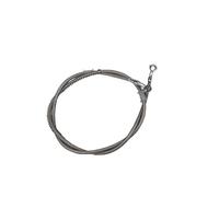 RVIFY Brake Handle 35cm-180cm Motorcycle Brake Oil Hose Brake Cable Universal Stainless Steel Braided Pipe Moto Accessories Brake Grips(65cm)