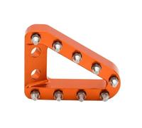 RVIFY Brake Handle Fit for TC TE FC FE for KTM XC XCF XCW XCF W EXC EXC F SIX SXF 125-530 2008-2023 Rear Brake Pedal Step Plate Tip Brake Grips(Style B Orange)