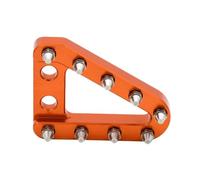 RVIFY Brake Handle Fit for TC TE FC FE for KTM XC XCF XCW XCF W EXC EXC F SIX SXF 125-530 2008-2023 Rear Brake Pedal Step Plate Tip Brake Grips(Style A Orange)