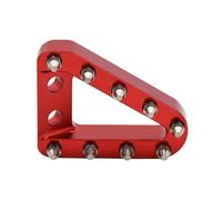 RVIFY Brake Handle Fit for TC TE FC FE for KTM XC XCF XCW XCF W EXC EXC F SIX SXF 125-530 2008-2023 Rear Brake Pedal Step Plate Tip Brake Grips(Style B Red)