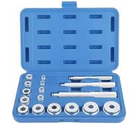 RVIFY Bushing Tools for Lower Control Arm 17Pc Aluminium Wheel Bearing Race & Seal Bush Driver Set Garage Tool Kit W/Case Suspension Lower Control Arm Pry Tool