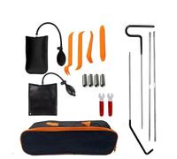 RVIFY PWS Auto Tool Kit Door Open Grabber Lockout Lock Pick Set Long Range Reach Hooking Key Lost In Truck Air Wedge Bag(Set 2-17Pcs)