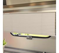 RVINGPRO RV Blinds for Camper Windows, Camper Replacement Blinds, Privacy Protection, Blackout Blinds Shades for RV, Camper, Travel Trailer, Grey (26" W x 24" L)