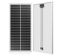 Rvpozwer 100w Solar Panel, N-Type Monocrystalline Solarpanel, High Efficiency Solar Module (24.3%) with IP68 Waterproof Rating and MC4 Connectors for Homes, RV, Boat, Battery, Rooftop and Off-Grid