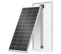 Rvpozwer 200W Solar Panel,12V N-Type Monocrystalline Solarpanel | 200Watt High Efficiency Solar Module with IP68 Waterproof Rating and MC4 Connectors for Homes, RV, Boat, Off-Grid
