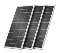 Rvpozwer 600w Solar Panel, 3×200w N-Type Monocrystalline Solarpanel, High Efficiency Solar Module (25%) with IP68 Waterproof Rating and MC4 Connectors for Homes, RV, Boat, Off-Grid (3×200-white)