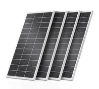 Rvpozwer 800W Solar Panel, 4×200w 12V N-Type Monocrystalline Solarpanel, High Efficiency Solar Module with IP68 Waterproof Rating and MC4 Connectors for Homes, RV, Boat, Off-Grid (4×200W-white)