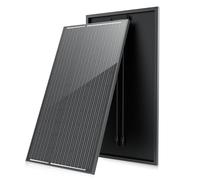 Rvpozwer Solar Panel, Black N-Type Monocrystalline Solarpanel, High Efficiency Solar Module (25%) with IP68 Waterproof Rating and MC4 Connectors for Homes, RV, Boat, Off-Grid (200w)