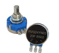 RVQ24YN03 20F B502 102 202 103 303 Simulator Single-Turn Carbon Film Potentiometer Accessories 1Pcs(10K Ohm)