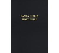 Rvr 1960/KJV Biblia Bilingüe Tamaño Personal, Negro Tapa Dura (2024 Ed.)