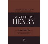 Rvr, Biblia de Estudio Matthew Henry, Leathersoft, Clásica, Interior a DOS Colores: Reina valera revisada, piel fabricada: Ampliada con relevantes autores evangelicos de todos los tiempos