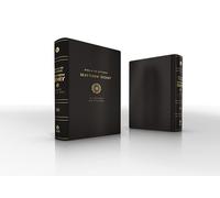 RVR, Biblia de estudio Matthew Henry y legado cristiano, Leathersoft, Negro, Interior a dos colores, con Índice, Comfort Print